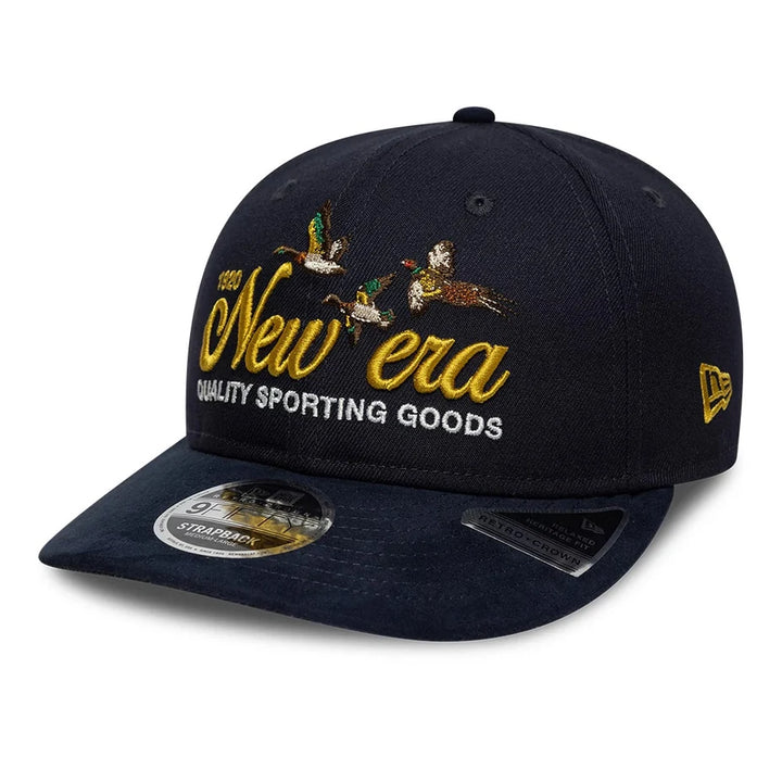 New Era Retro Crown 9Fifty suede navy