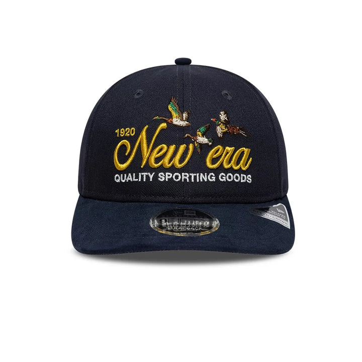 New Era Retro Crown 9Fifty suede navy