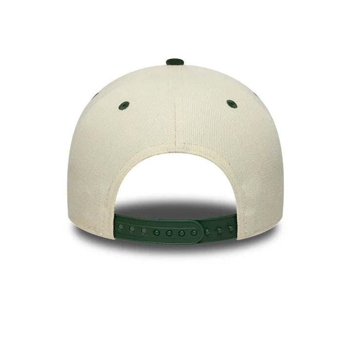New Era MLB Wordmark Suede 9Forty E-Frame NY Yankees cream/green