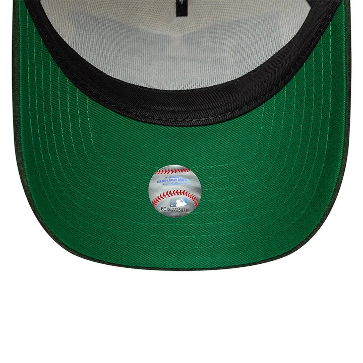 New Era MLB Wordmark Suede 9Forty E-Frame NY Yankees cream/green