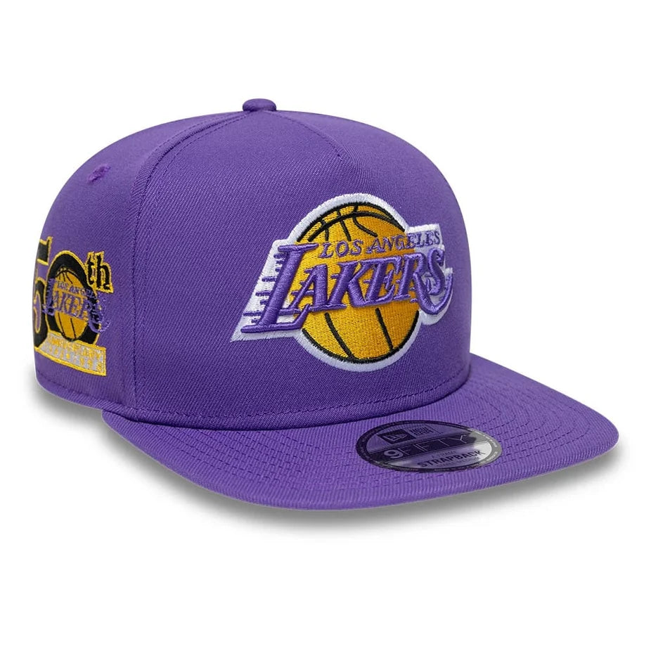 New Era NBA Hardwood Classic 9Fifty A-Frame LA Lakers purple
