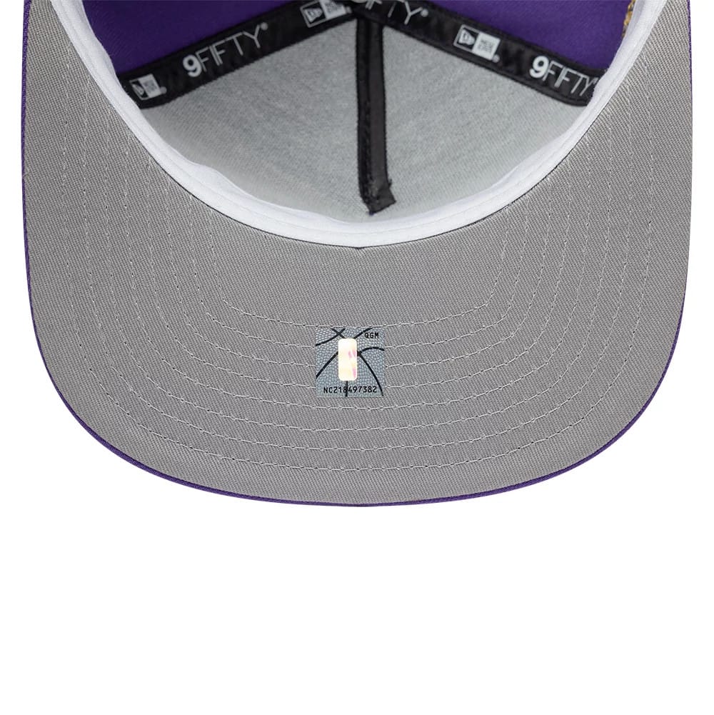 New Era NBA Hardwood Classic 9Fifty A-Frame LA Lakers purple