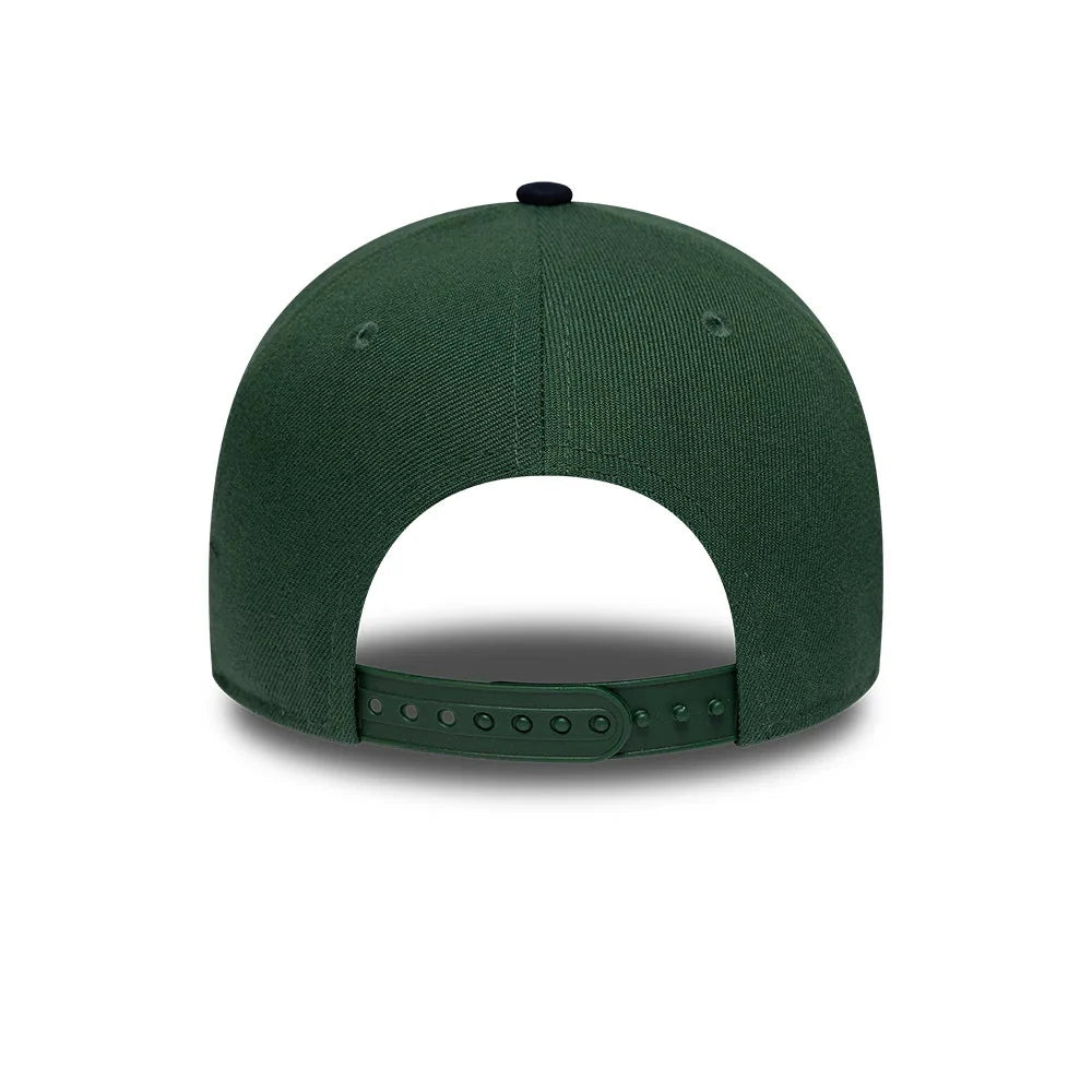 New Era MLB Suede Visor 9Forty E-Frame NY Yankees dark green/black