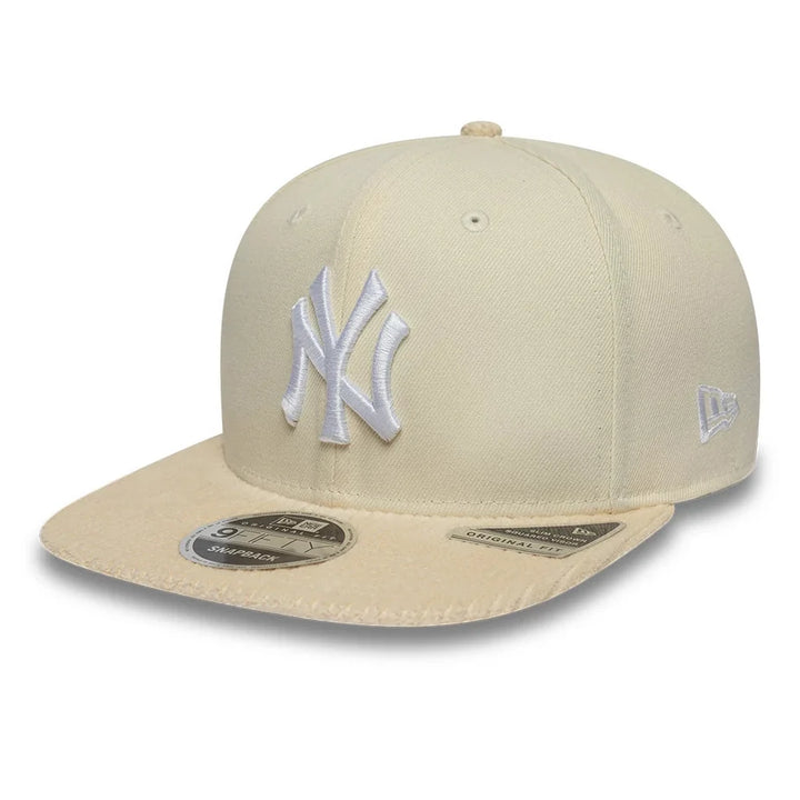 New Era MLB Cord Visor 9 Fifty NY Yankees beige