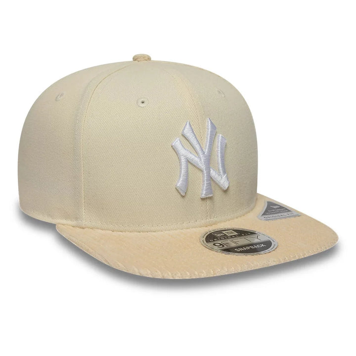 New Era MLB Cord Visor 9 Fifty NY Yankees beige