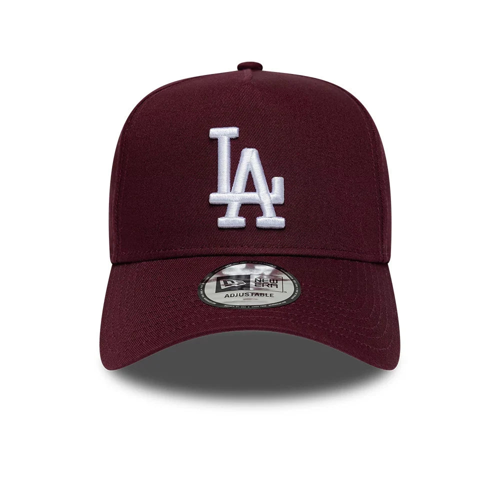 New Era MLB League Essential 9Forty E-Frame LA Dodgers maroon - Shop-Tetuan