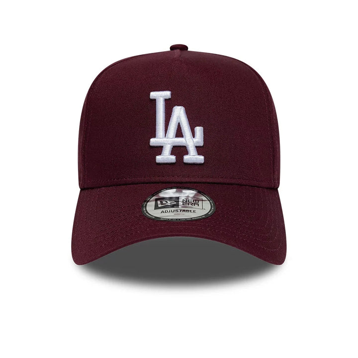 New Era MLB League Essential 9Forty E-Frame LA Dodgers maroon - Shop-Tetuan
