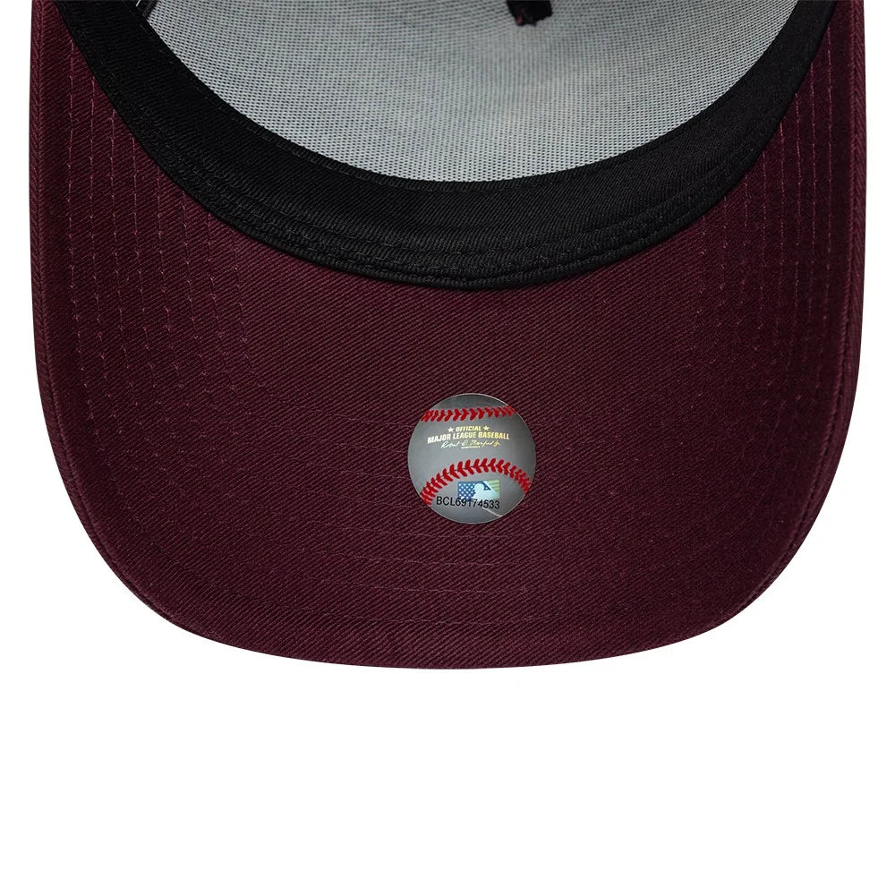 New Era MLB League Essential 9Forty E-Frame LA Dodgers maroon - Shop-Tetuan