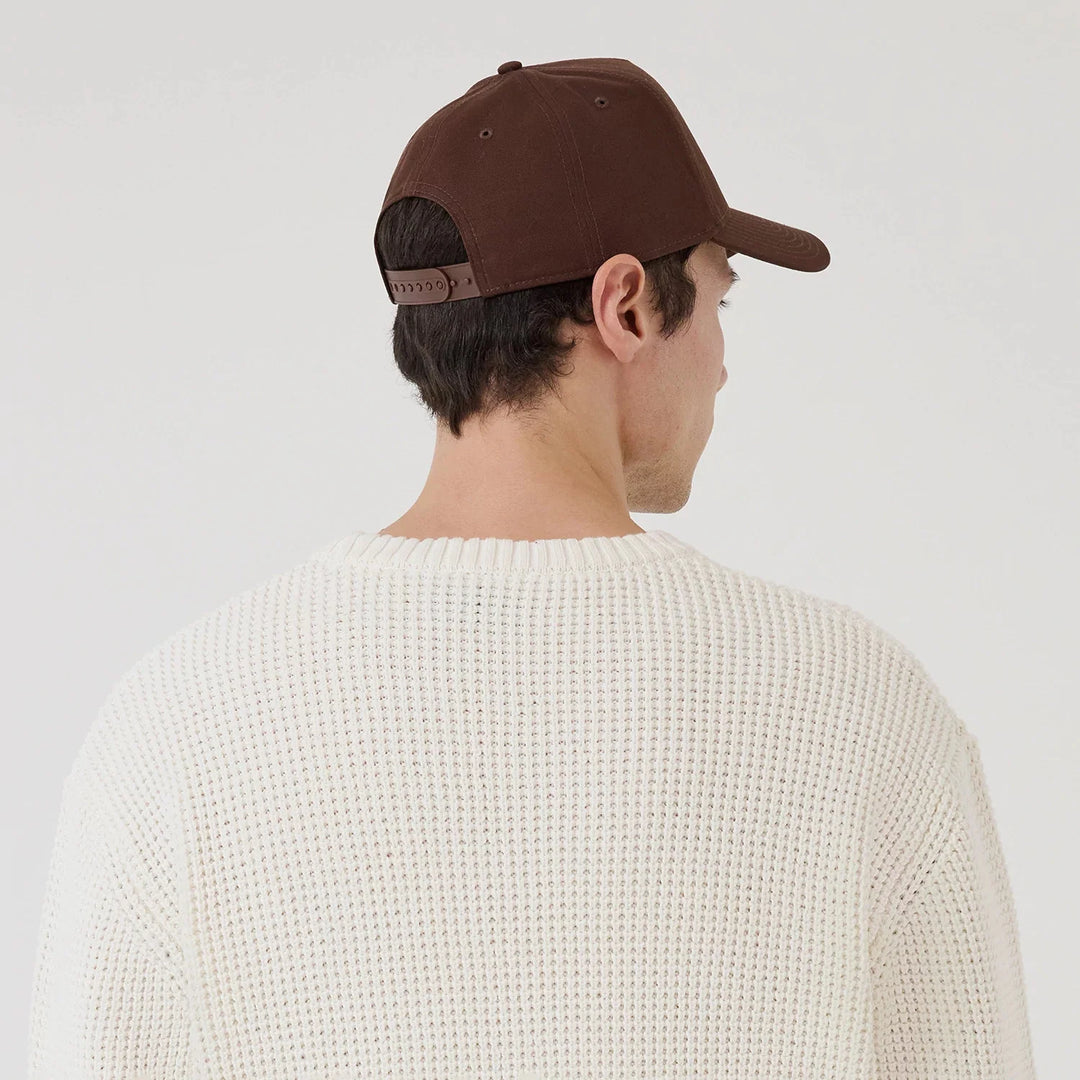 New Era MLB Waffle Knit Open Crewneck Sweater LA Dodgers white