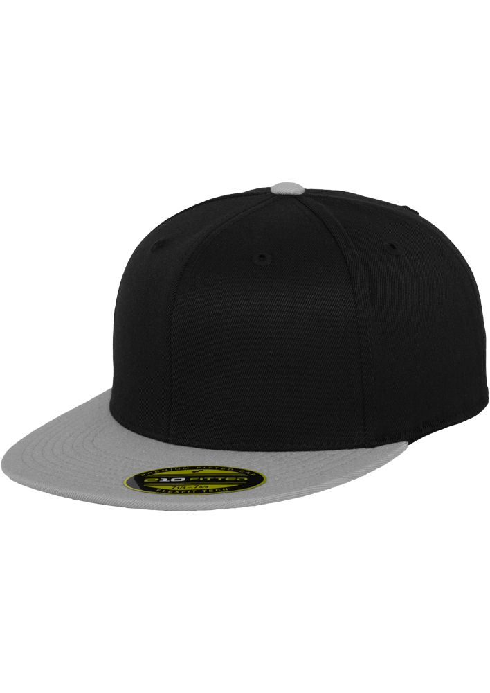 Premium 210 fitted cap 2-tone blk/gry - Shop-Tetuan