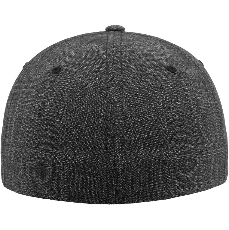 Flexfit cap fine melange black - Shop-Tetuan