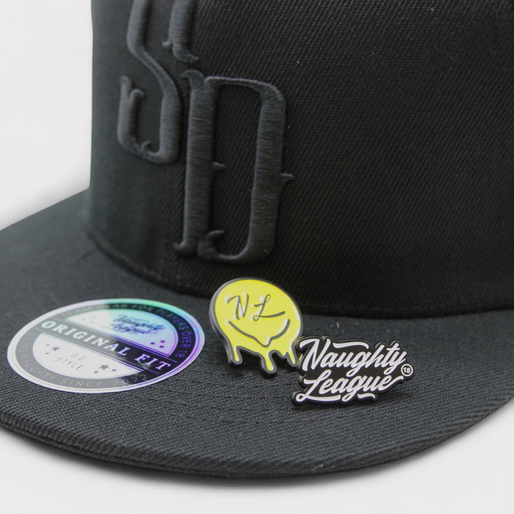 Naughty League San Diego Shrimp Dicks Icon Logo fitted black/black - Shop-Tetuan