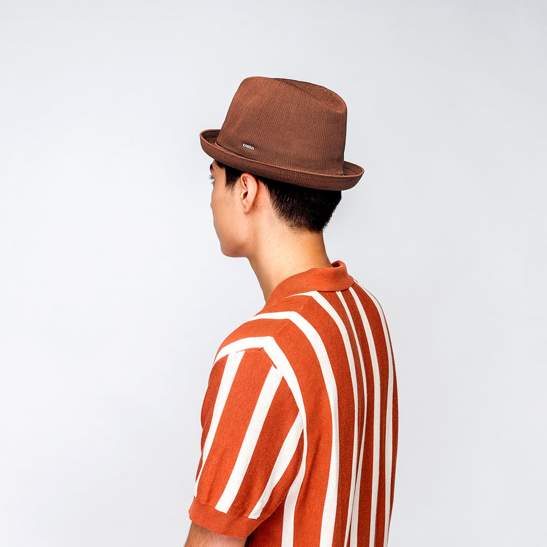 Kangol Tropic Player hat mahogany - Shop-Tetuan