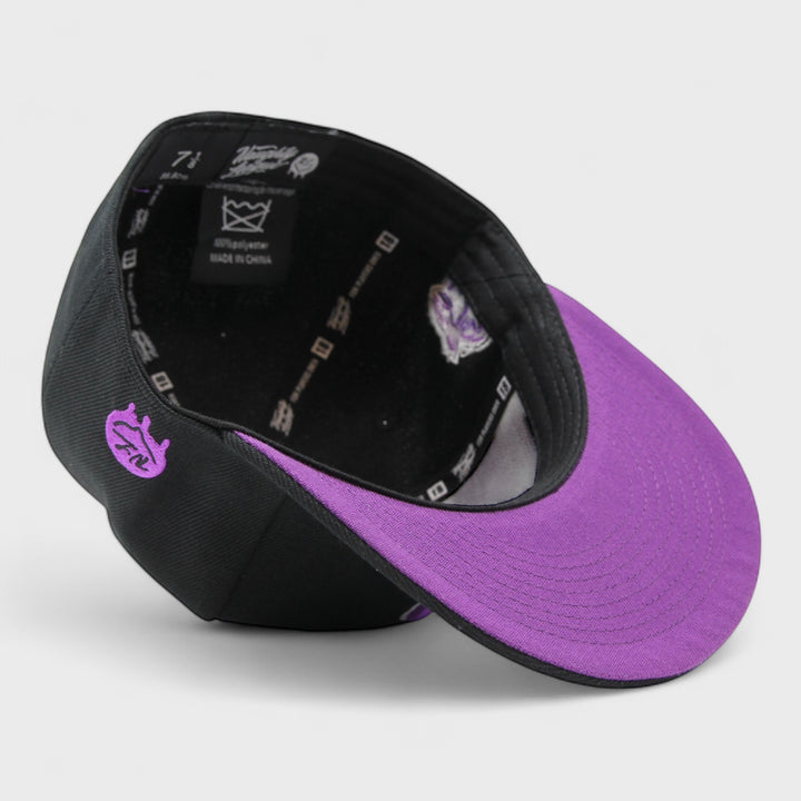 Naughty League San Jose Stalkers fitted black/purple - Shop-Tetuan
