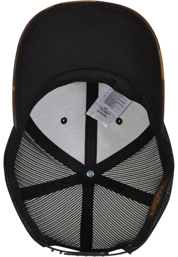 The Classics Yupoong Retro trucker cap camo/black - Shop-Tetuan