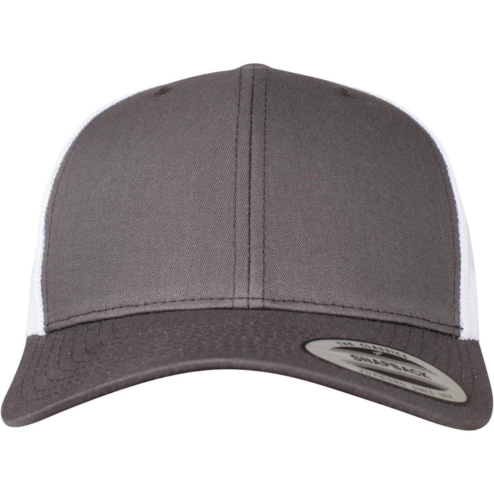 The Classics Yupoong Retro 2-tone trucker cap darkgrey/wht - Shop-Tetuan