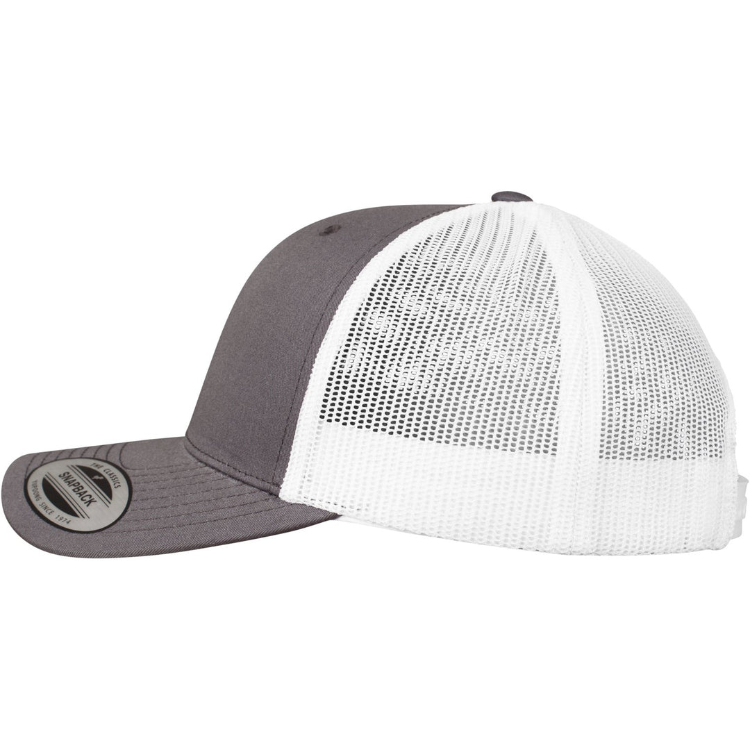 The Classics Yupoong Retro 2-tone trucker cap darkgrey/wht - Shop-Tetuan