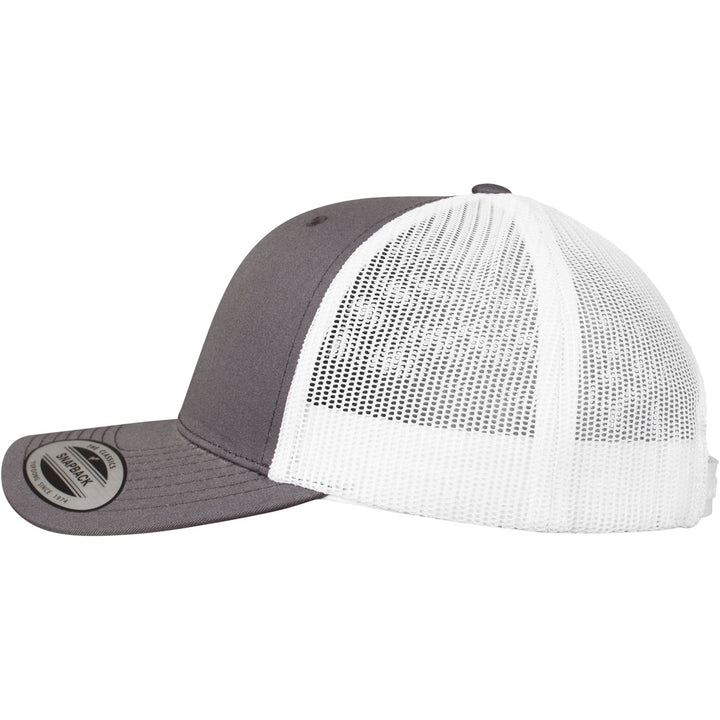 The Classics Yupoong Retro 2-tone trucker cap darkgrey/wht - Shop-Tetuan