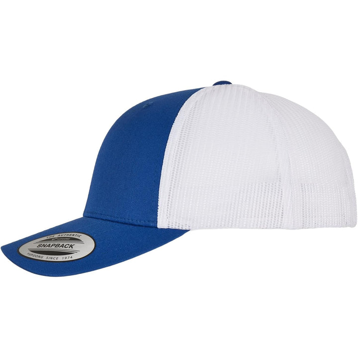 The Classics Yupoong Retro 2-tone trucker cap royal/white - Shop-Tetuan