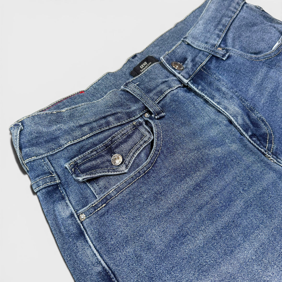 True Religion Geno Relaxed Slim jeans denim blue 32 - Shop-Tetuan