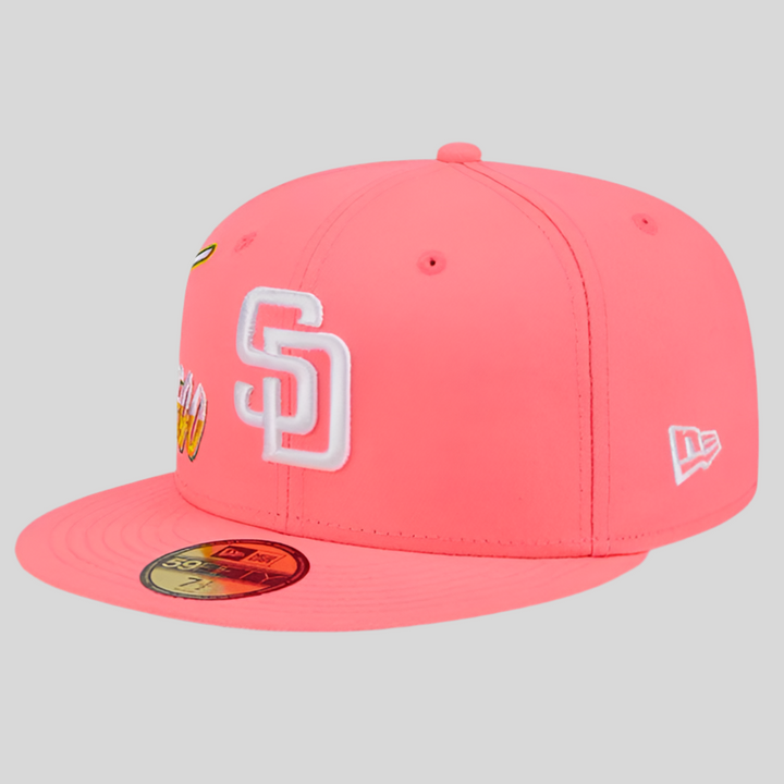 New Era MLB City Connect 59fifty SD Padres neon pink - Shop-Tetuan