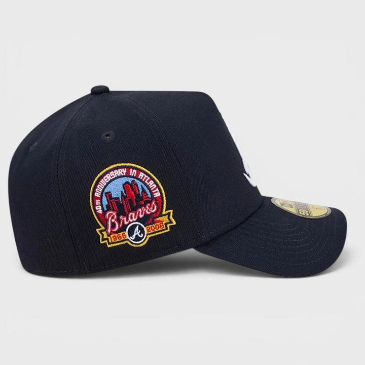 New Era MLB Team Side 59Forty A-Frame A Braves navy