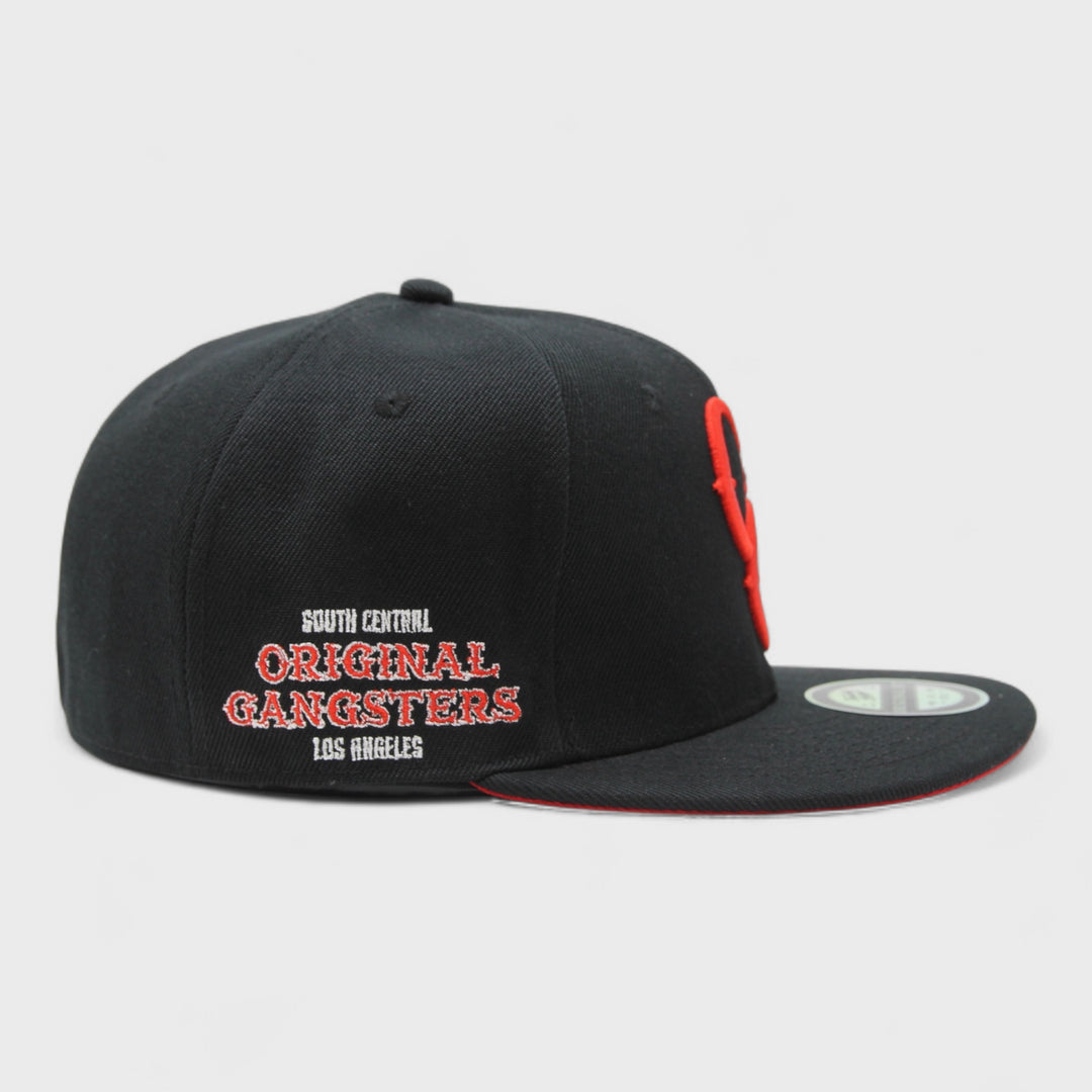 Naughty League South Central Original Gangsters fitted black/red - Shop-Tetuan