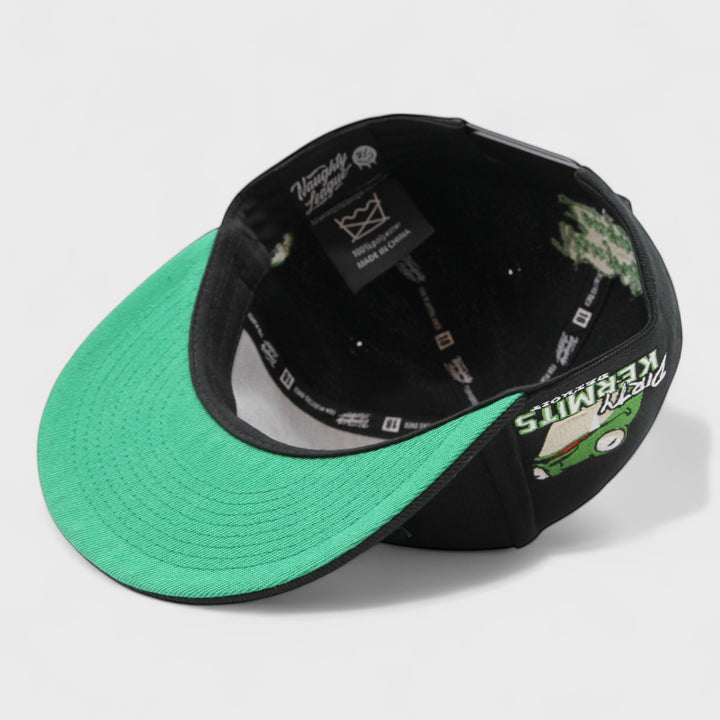 Naughty League Detroit Dirty Kermits Snapback black - Shop-Tetuan