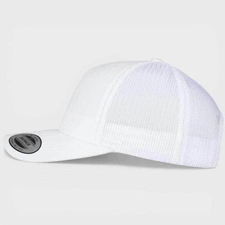 The Classics Yupoong 5-panel Retro Trucker cap white - Shop-Tetuan