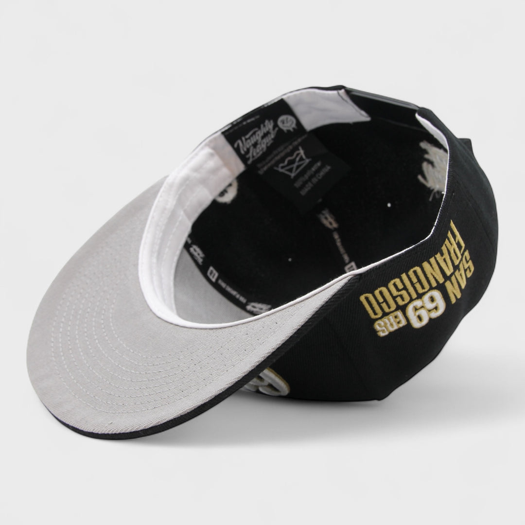 Naughty League San Francisco 69ers Snapback black - Shop-Tetuan