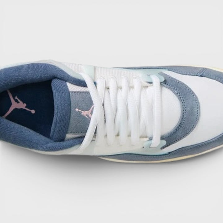 Air Jordan 4 RM white/prism pink-diffused blue