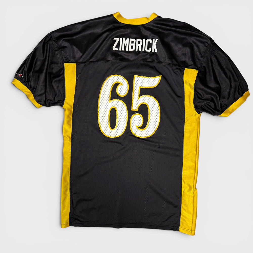 Alleson Athletic Lions #65 Zimbrick Football Jersey black/yellow XL - Shop-Tetuan