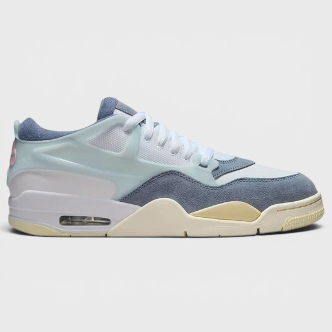 Air Jordan 4 RM white/prism pink-diffused blue