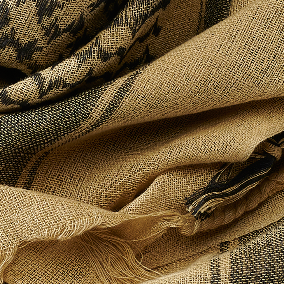 Brandit Shemag scarf khaki/black - Shop-Tetuan