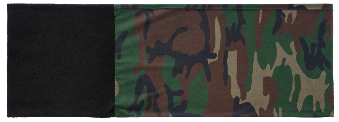 Brandit Multi Function Headgear Fleece woodland - Shop-Tetuan