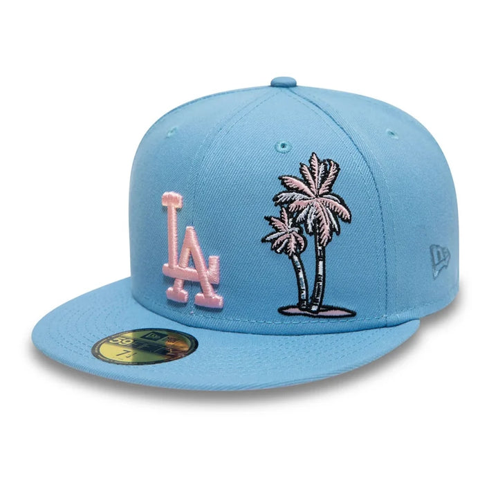 New Era Palm Taco 59Fifty LA Dodgers light blue