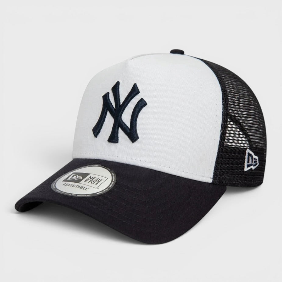 New Era Team Colour A-Frame Trucker NY Yankees navy/white - Shop-Tetuan