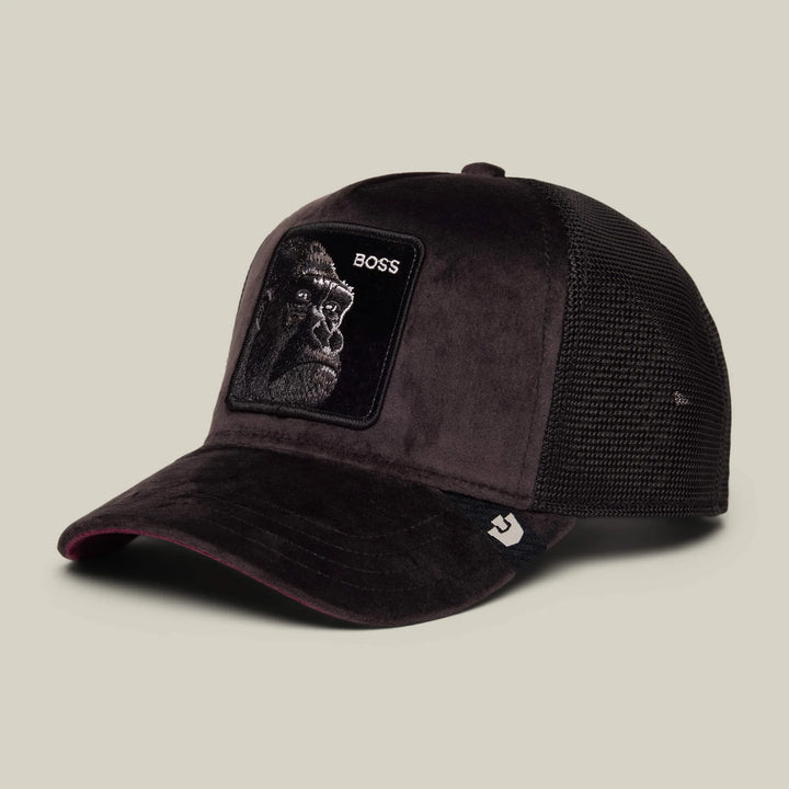 Goorin Bros. Velour Boss trucker void