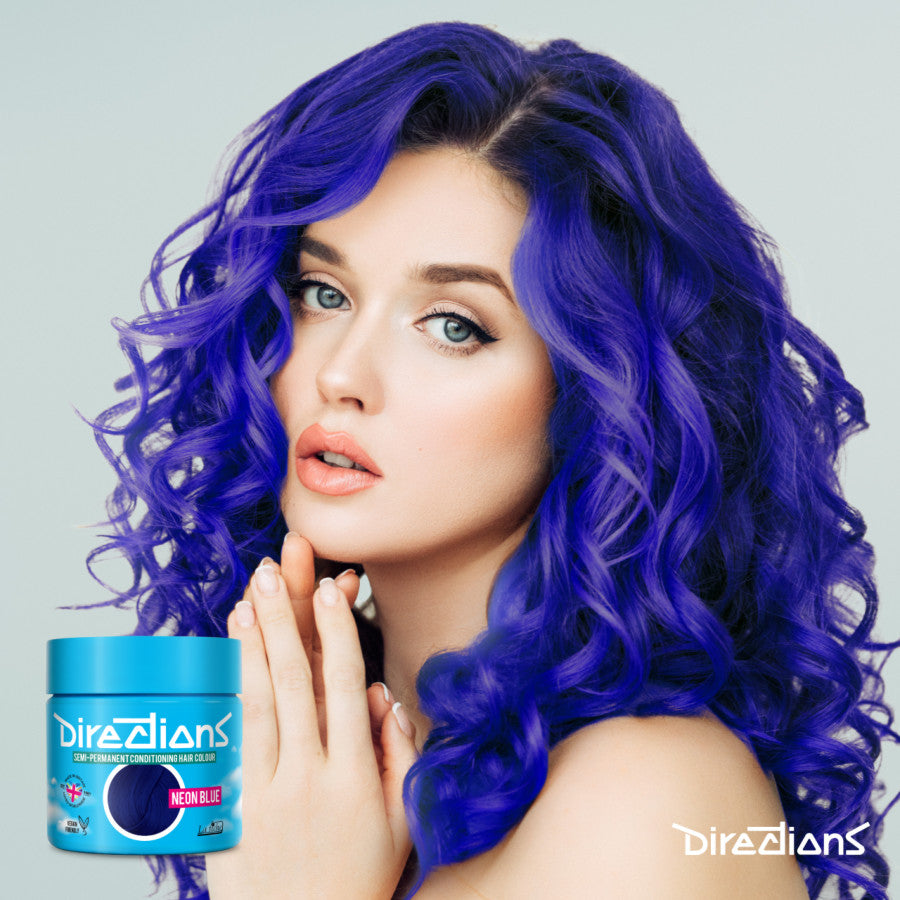 Directions Hair Colour Neon Blue