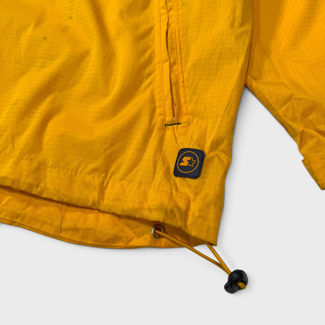 Starter Pull Over Windbreaker yellow M