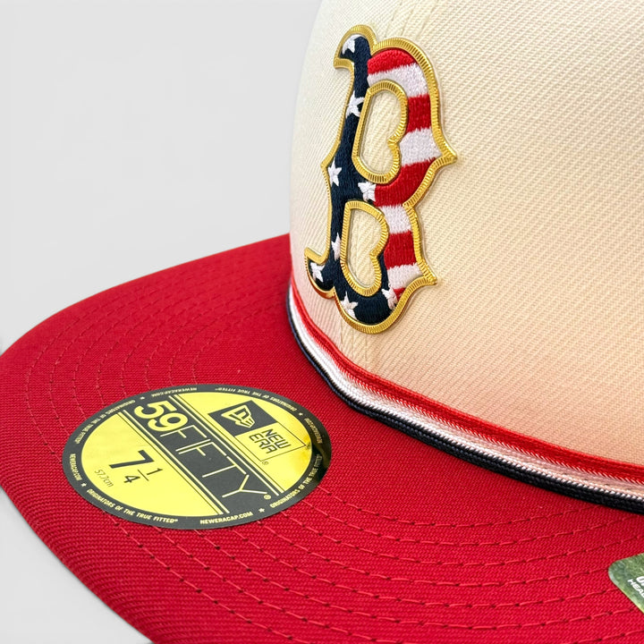 New Era MLB26 July 4 59Fifty B Red Sox chwsca