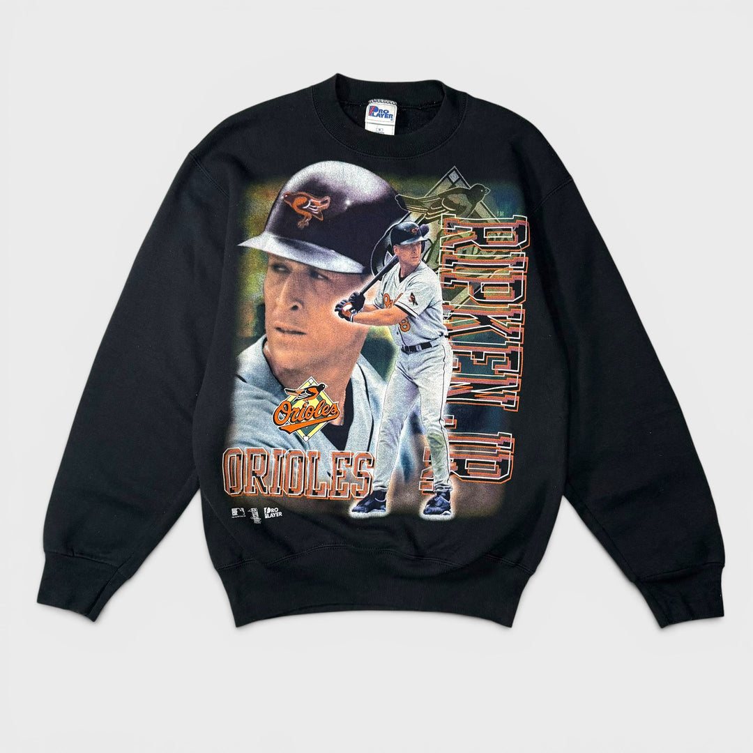 Pro Player MLB Baltimore Orioles Cal Ripken, Jr. Vintage college black M