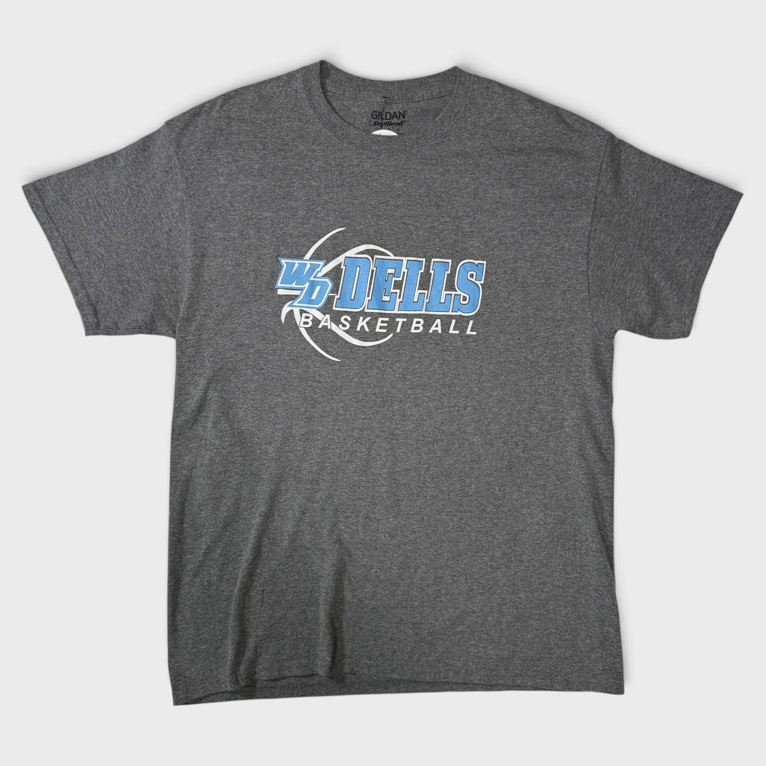 Gildan WD Delis Basketball tee grey L