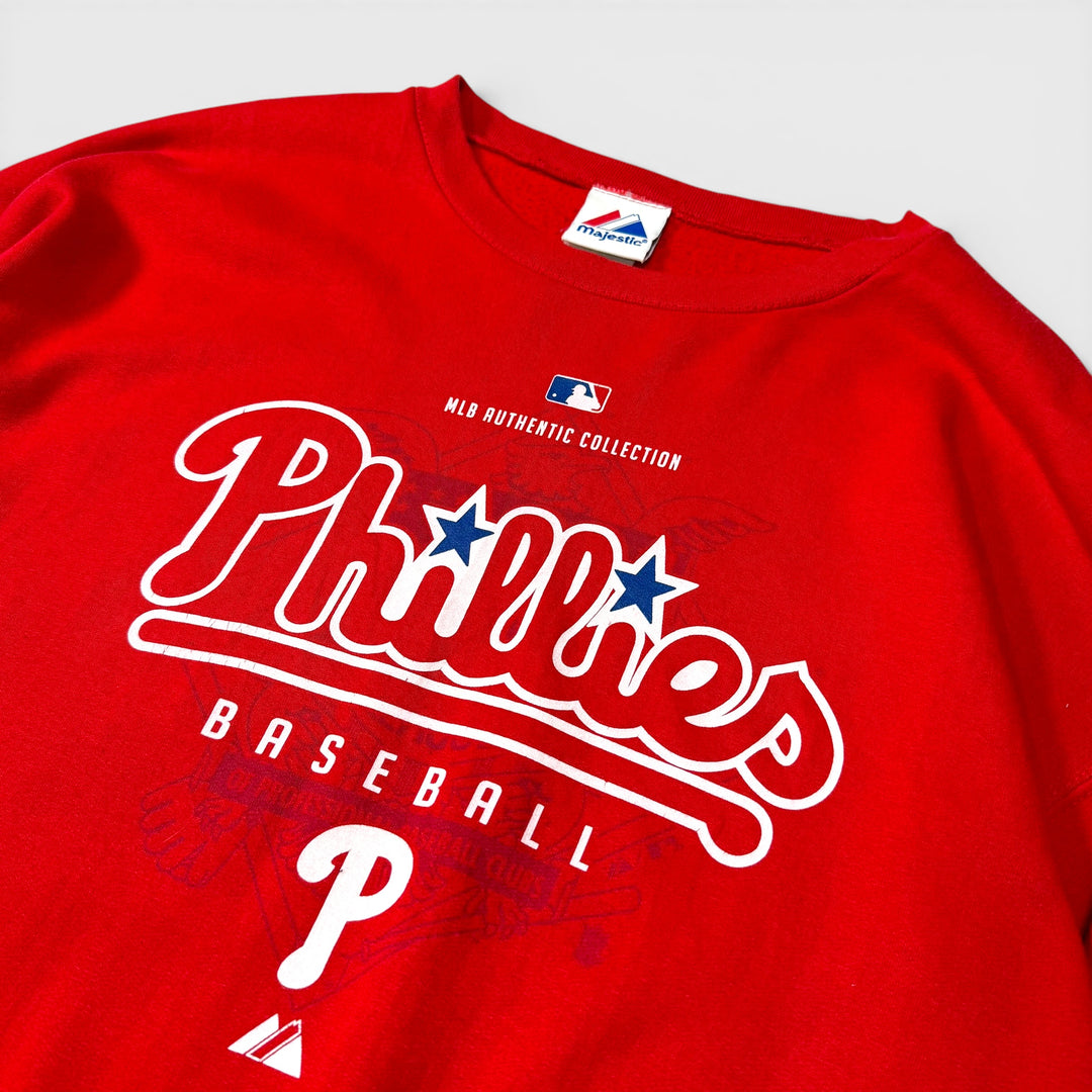 Majestic MLB Philadelphia Phillies Vintage college red XL