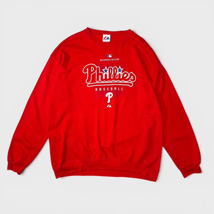 Majestic MLB Philadelphia Phillies Vintage college red XL
