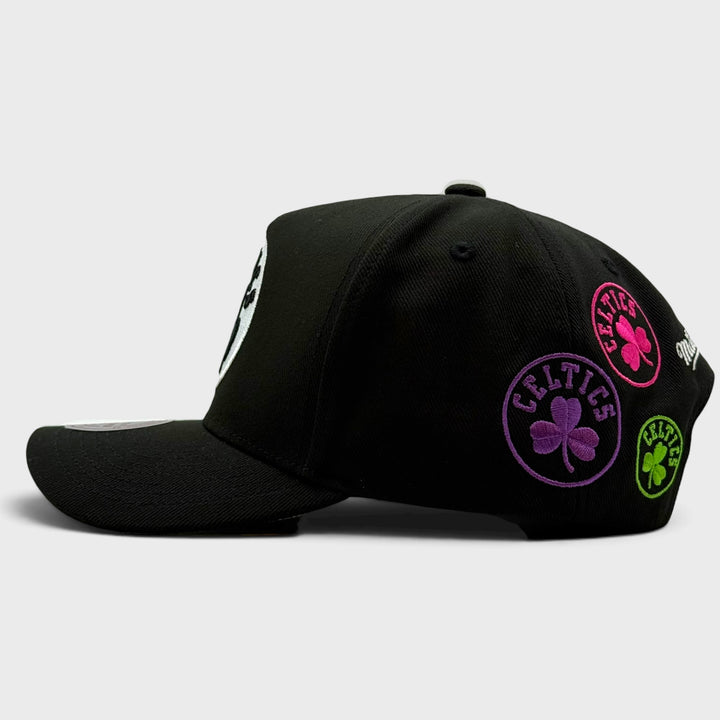 Mitchell &amp; Ness NBA 404 Club Neon Pro Snapback B Celtics black