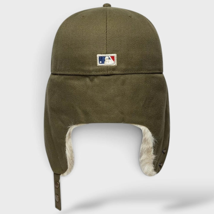 New Era MLB Cotton Canvas Dogear 59Fifty NY Yankees olive green