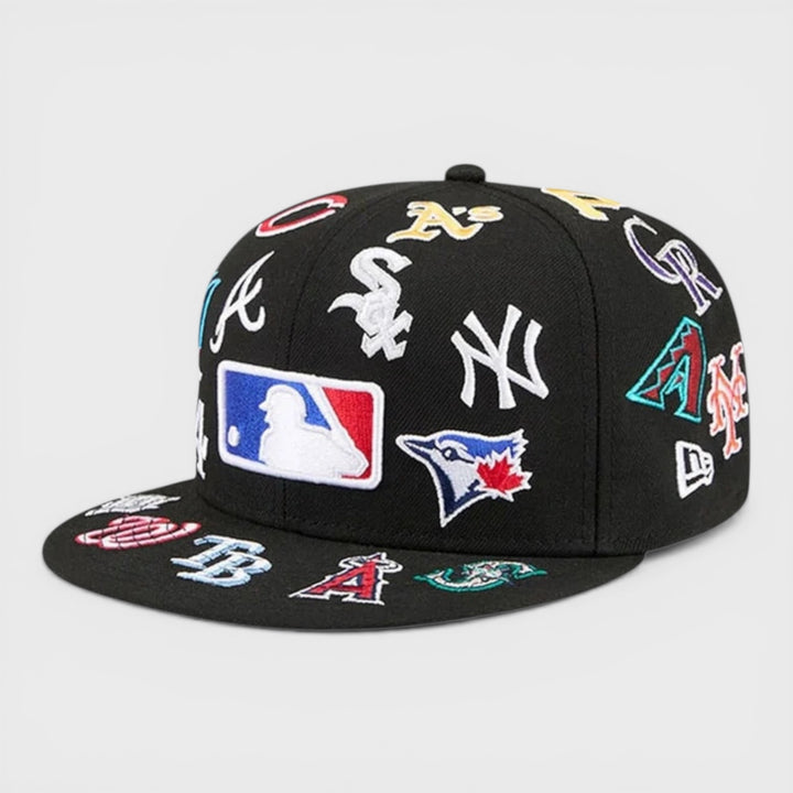 New Era MLB Allover 59Fifty black - Shop-Tetuan
