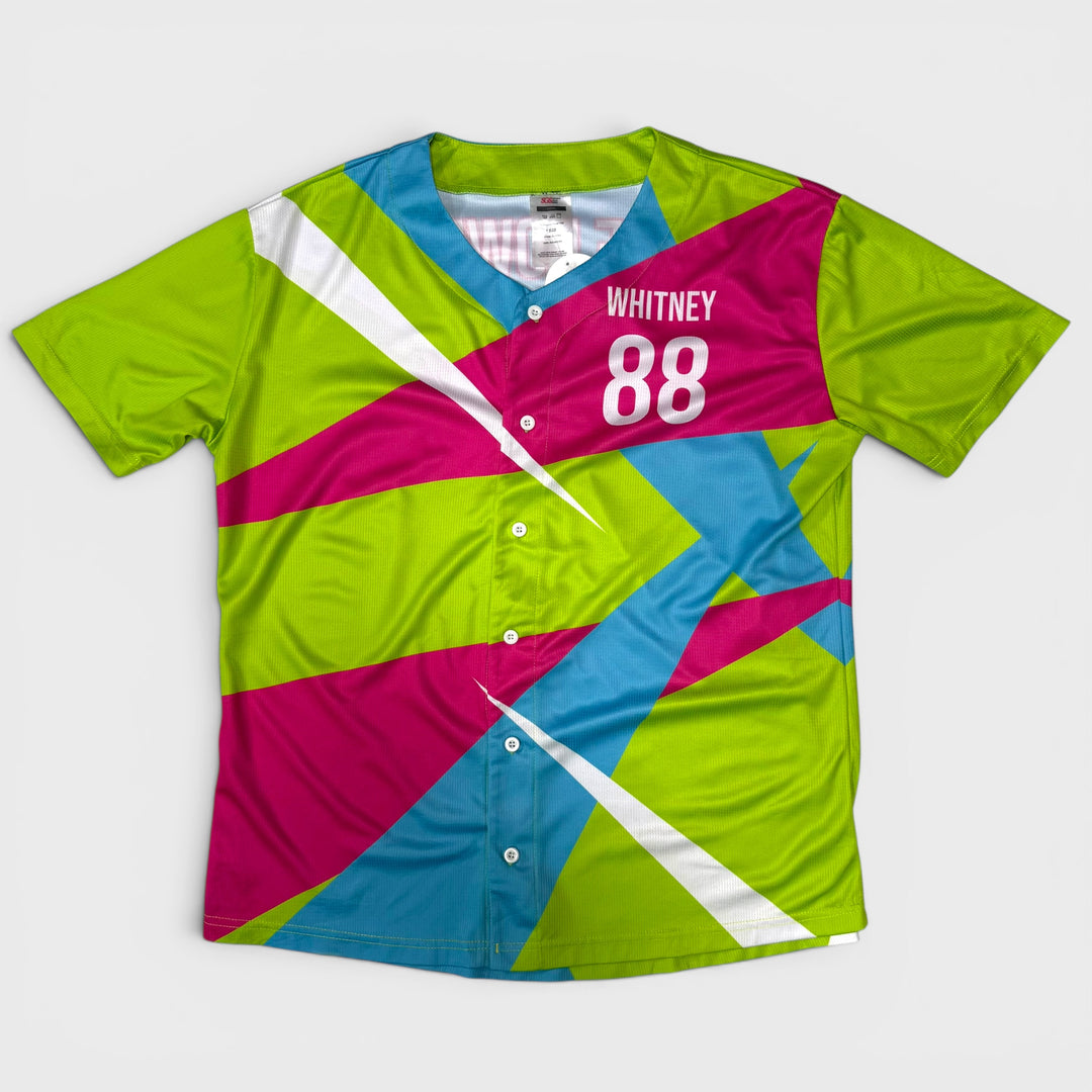 SGS The Bowen #88 Baseball Jersey rainbow 2XL - Shop-Tetuan