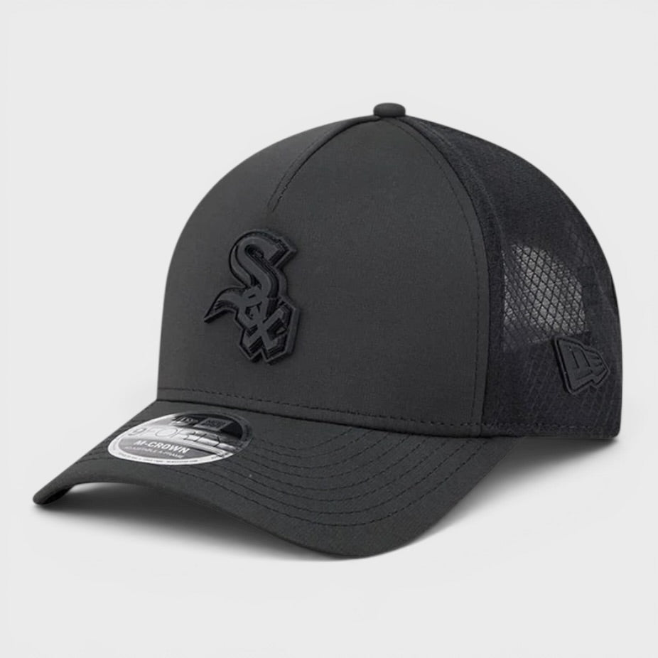 New Era MLB Badged 9Forty M-Crown A-Frame Trucker C White Sox black - Shop-Tetuan